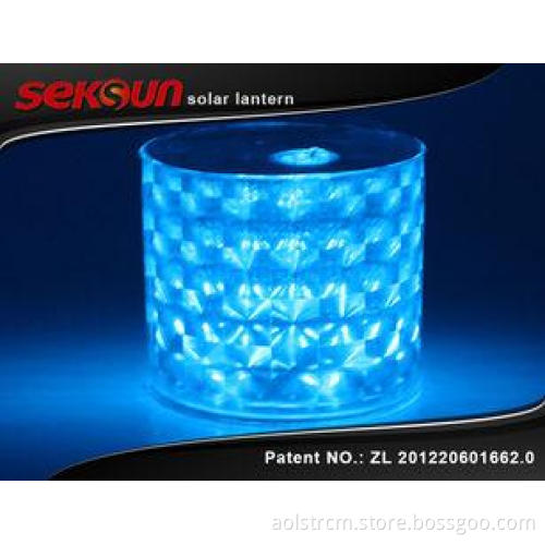 Blue Remote Control Waterproof Inflatable LED Lantern With